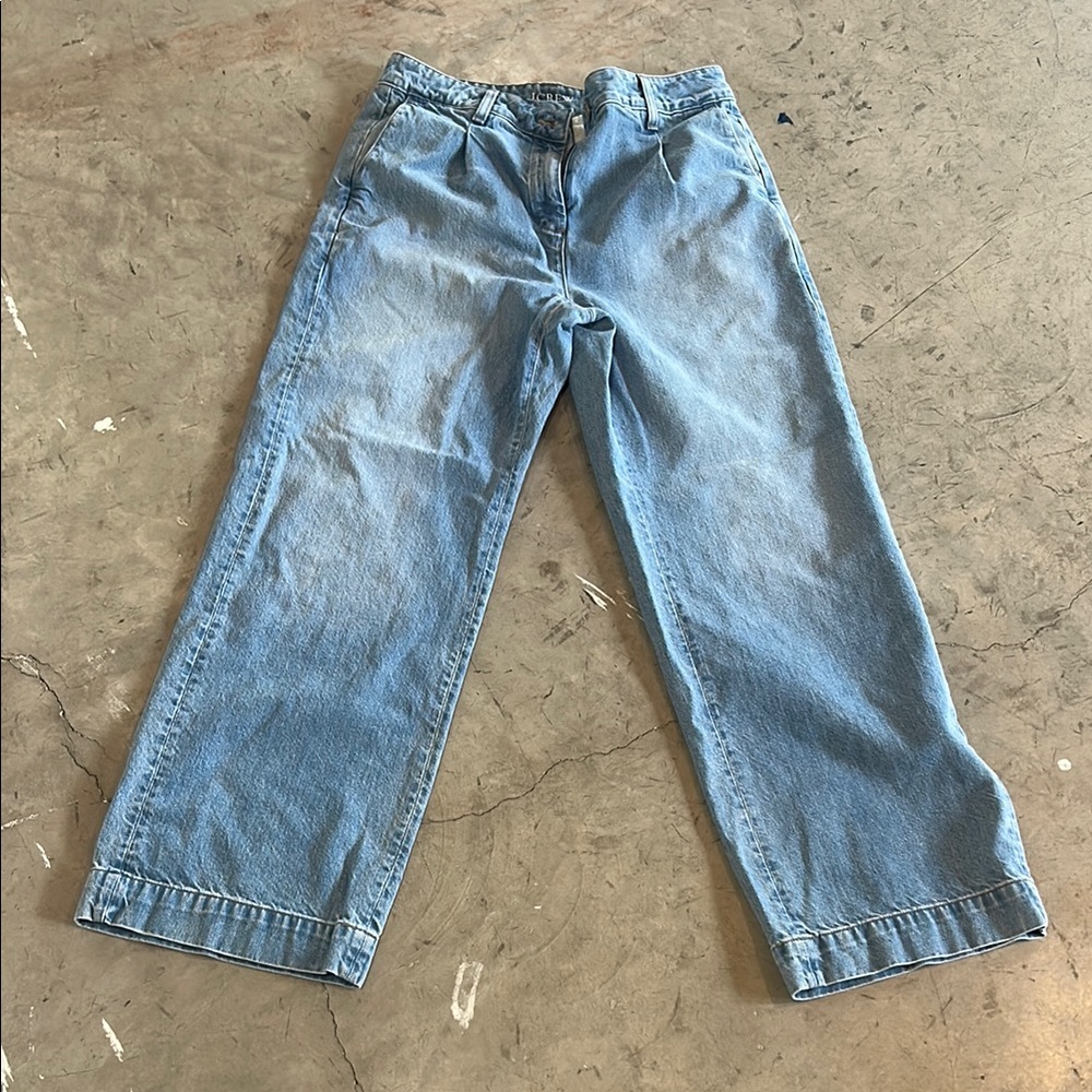 J. Crew Light Blue Flare & Wide Leg Jeans